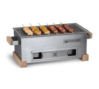 The Bincho Grill MG-168 Yakitori - Mini barbecue a carbone da tavolo, stile giapponese Hibachi