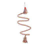 The Bird House - Corda a spirale, 70 cm, multicolore