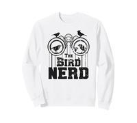 The Bird Nerd Birding Birdwatcher, Meme sull'osservazione degli Uccelli su Twitch Felpa