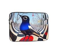The Bird of Surrealism - Custodia antiurto per laptop, sottile, leggera, portatile, da viaggio per 15"