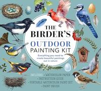 The Birder's Outdoor Painting Kit: Everything You Need to Create Beautiful Paintings Out in Nature-Includes: Watercolor Paper, Instruction Guide, Portable Watercolor Paint Set, Paintbrush