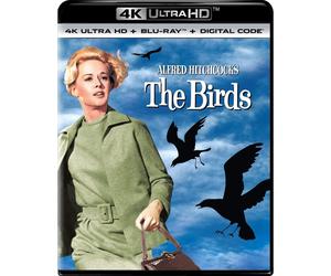 The Birds - 4K Ultra HD + Blu-ray + Digital (4K UHD Blu-ray) Tippi Hedren