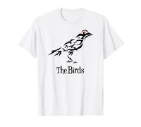 The Birds Alfred Hitchcock Raven Maglietta