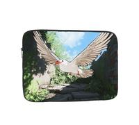 The Birds in The Small Town - Custodia antiurto per laptop, sottile, leggera, portatile, da viaggio per 13"