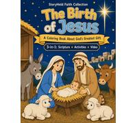 The Birth of Jesus: A Coloring Book About God's Greatest Gift