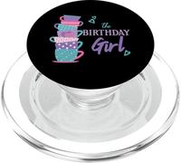 The Birthday Girl Tea Party Theme Matching Family Party PopSockets PopGrip per MagSafe