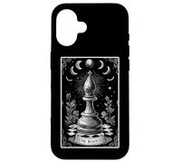 The Bishop Chess Player Master Tarocchi Witchy Moon Custodia per iPhone 16