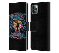 THE BLACK CROWES GRAFICHE CUSTODIA COVER A PORTAFOGLIO PER APPLE iPHONE TELEFONI