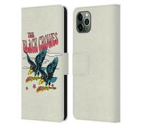 THE BLACK CROWES GRAFICHE CUSTODIA COVER A PORTAFOGLIO PER APPLE iPHONE TELEFONI
