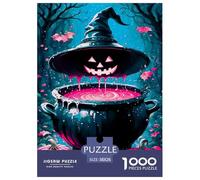 The Black Magic Pot Jigsaw Puzzle Impossibili 1000Pcs Interesting Decorazione Per La Casa. Giochi Rilassamento E Intelligence Per Adulti E Ragazzi Da 14 Anni 38x26cm/1000pcs