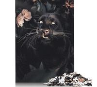 The Black Panther Puzzle Impossible 1000 Pezzi Decorazione Per La Casa. Giochi Rilassamento E Intelligence Per Adulti E Ragazzi Da 14 Anni 1000pcs (75x50cm)