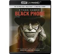 The Black Phone (Blu-ray) Ethan Hawke Mason Thames Madeleine McGraw