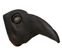 The Black Plague Doctor Maschera Costume Latex Halloween Gotico Steampunk Becco