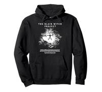 The Blair Witch Project Black And White Trees Horror Movie Felpa con Cappuccio