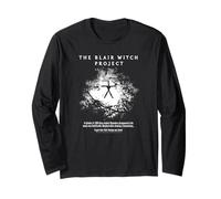 The Blair Witch Project Black And White Trees Horror Movie Maglia a Manica
