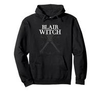 The Blair Witch Project Logo And Stick Figure Vines Horror Felpa con Cappuccio