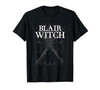 The Blair Witch Project Logo And Stick Figure Vines Horror Maglietta