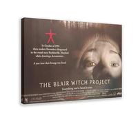The Blair Witch Project-Original Vintage Filmplakat Von Daniel Myrick e Eduardo Sánchez 'Black Hills Forest Chiller Mit Heather Donahue Canvas Poster Wall Art Decor Print Picture Paintings for Livin