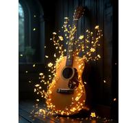 The Blooming Guitar: A Lined Composition Notebook for Songwriters: A Tom Drapper Vintage Journal for Growing Melodies, Blooming Lyrics, and Cultivating Creativity | 7.5x9.25", 110 Pages