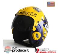 THE BLUE ANGELS V3 BLUE HGU-33 FLIGHT HELM + MASK MOVIE PROP PILOT AVIATOR USN
