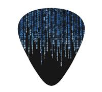 The Blue Binary Guitar Paddle 12 Pack Guitar Pickup adatto per suonare chitarre acustiche, chitarre elettriche, ecc.