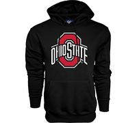 The Blue Brand NCAA Ohio State Buckeyes - Felpa con Cappuccio da Uomo, con Logo Ohio State Buckeyes, Taglia XL, Colore: Nero