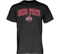 The Blue Brand NCAA Ohio State Buckeyes Mens T Shirt Nero Arching Over, Ohio State Buckeyes Nero, M