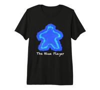 The Blue Player Meeple Board Gamer - Piano da Tavolo Maglietta Premium