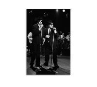 The Blues Brothers Black White Tela Poster Decorazione Pittura Soggiorno Wall Art Camera da Letto Pittura Pittura Arte Pittura Moderna Home Boy Camera Stampa Pittura Bambina Vacanze Murale 08x1