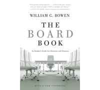 William G. Bowen The Board Book (Tascabile)