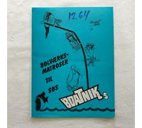 The Boatniks Robert Morse Stefanie Powers Vintage 1970 Danish Movie Program