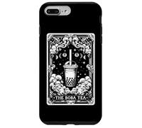The Boba Tea Bubble Tea Milk Tea Tarocchi Carta Witchy Moon Custodia per iPhone 7 Plus/8 Plus