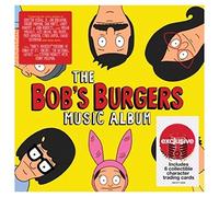 The Bobs Burgers Music Album 2cd set with 6 collectible character trading cards