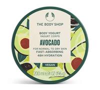 The Body Shop Avocado Body Yogurt for Normal to Dry Skin 48H Fast Absorbing Moisture Vegan 200 ml Occhiali, Oro Lucido, Taglia Unica Donna