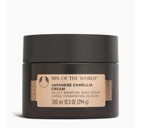 The Body Shop Spa of the World, crema corpo giapponese alla camelia (1 x 300 ml), lussuosa crema idratante per il corpo con olio di semi di camelia, crema floreale vellutata per una pelle morbida