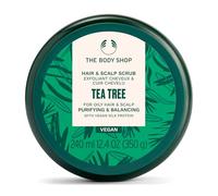 The body shop Tea Tree Purifying & Balancing Hair & Scalp Scrub capelli grassi e cuoio capelluto - Scrub detergente e riequilibrante - 240 ml