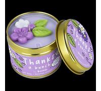 The bomb candela profumata thanks a bunch tin candle