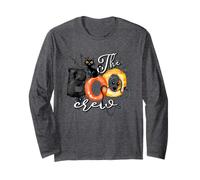 The Boo Crew - Gatto di Halloween Maglia a Manica