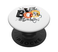 The Boo Crew - Gatto di Halloween PopSockets PopGrip Adesivo