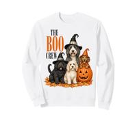 The Boo Crew Halloween Dogs Pumpkin Witch Hat Felpa