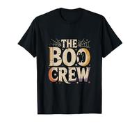 The Boo Crew - T-Shirt retrò Fantasma Halloween Maglietta