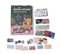 The Book Lover's Advent Calendar,Calendario dell'Avvento 2024,25 Bookish Gifts for Readers Calendar,25 Days Paper Countdown Calendar ,Amante dei libri