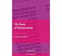 The Book of Deuteronomy: A Hebrew Reader (Large Print)