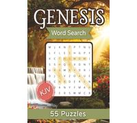The Book of Genesis Word Search Book: Relax, Reflect, and Rejoice in God’s Word from Genesis (KJV) - Travel size 6x9 - Large Print - King James Version