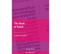 The Book of Isaiah: A Hebrew Reader (Large Print)