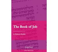 The Book of Job: A Hebrew Reader (Large Print)