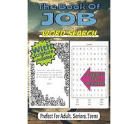 The Book of JOB Word Search With Scripture: Word Searches with Easy-to-Read Print about Faith, Wisdom, Perseverance, and More | 6x9 inches, 110 pages ... Gift for Vacation, Holidays, and Free Time