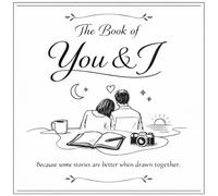 The Book of You & I: Couples Journal & Date Night Activity Book for Stronger Relationships, Deep Conversations & Memories