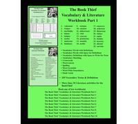 The Book Thief Vocabulary & Literature Workbook Part 1: A Creative Resource for Teachers!