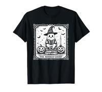 The Booked Ghost Carino Halloween Book Lover Party Costume Maglietta